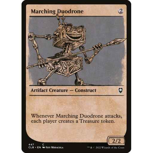 Commander Legends: Battle for Baldur's Gate - 447 - Marching Duodrone - Common - C - Non-foil