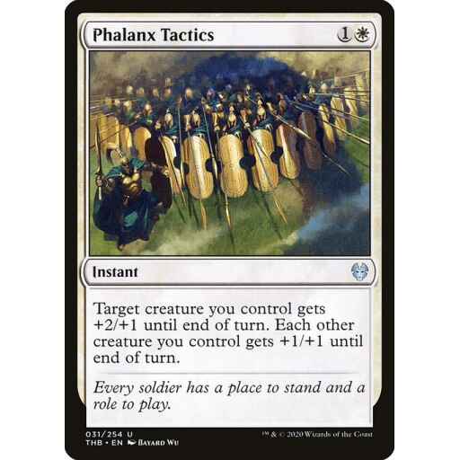 Theros Beyond Death - 31 - Phalanx Tactics - Uncommon - W - Non-foil