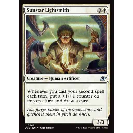 Edge of Eternities - 42 - Sunstar Lightsmith - Uncommon - W - Non-foil
