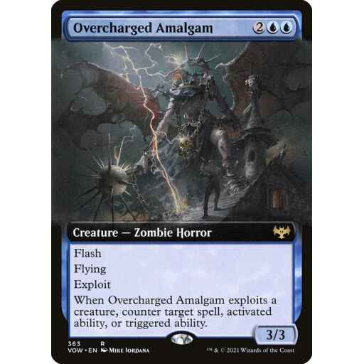 Innistrad: Crimson Vow - 363 - Overcharged Amalgam - Rare - U - Non-foil