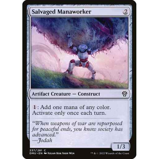 Dominaria United - 237 - Salvaged Manaworker - Common - C - Non-foil