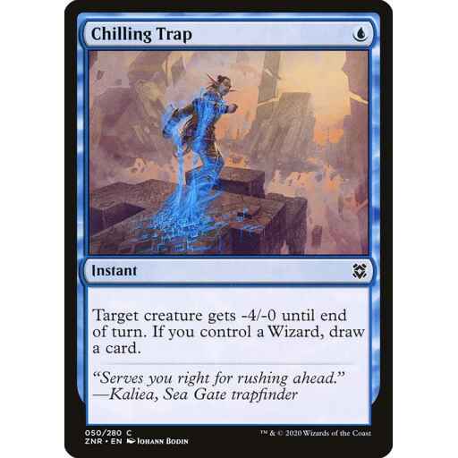 Zendikar Rising - 50 - Chilling Trap - Common - U - Non-foil