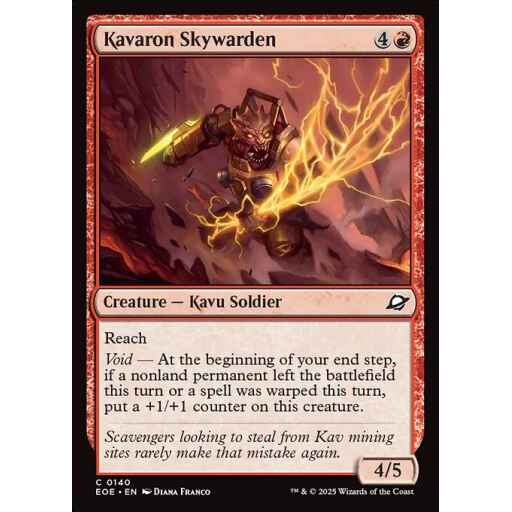 Edge of Eternities - 140 - Kavaron Skywarden - Common - R - Non-foil