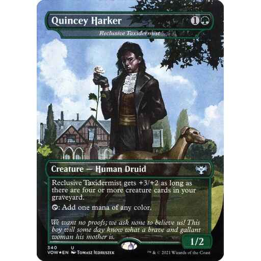 Innistrad: Crimson Vow - 340 - Reclusive Taxidermist - Uncommon - G - Foil