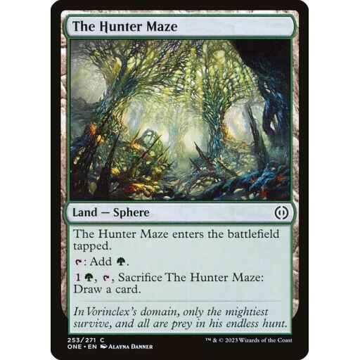 Phyrexia: All Will Be One - 253 - The Hunter Maze - Common - C - Non-foil