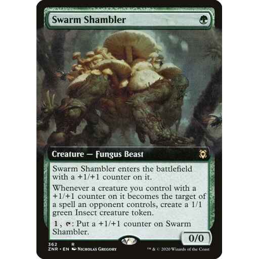 Zendikar Rising - 362 - Swarm Shambler - Rare - G - Non-foil