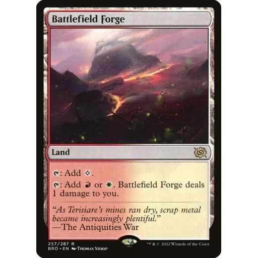 The Brothers' War - 257 - Battlefield Forge - Rare - C - Non-foil
