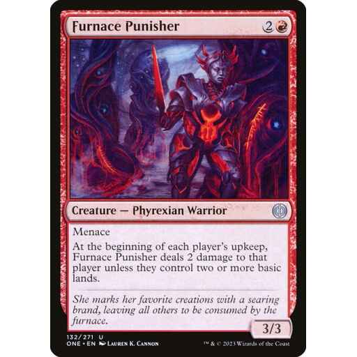 Phyrexia: All Will Be One - 132 - Furnace Punisher - Uncommon - R - Foil