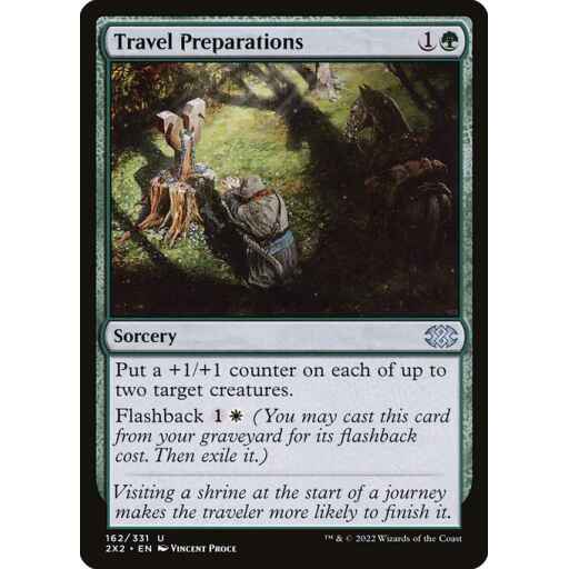 Double Masters 2022 - 162 - Travel Preparations - Uncommon - G - Non-foil