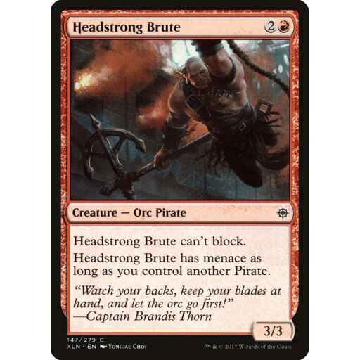 Ixalan - 147 - Headstrong Brute - Common - R - Non-foil
