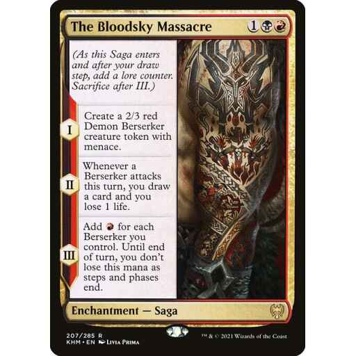 Kaldheim - 207 - The Bloodsky Massacre - Rare - BR - Non-foil