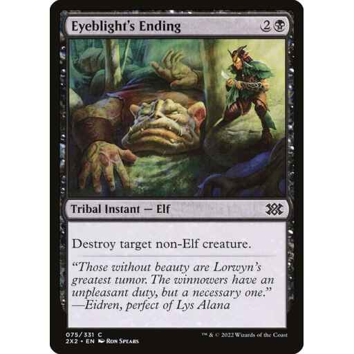 Double Masters 2022 - 75 - Eyeblight's Ending - Common - B - Non-foil
