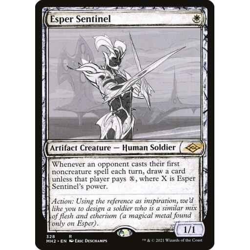 Modern Horizons 2 - 328 - Esper Sentinel - Rare - W - Non-foil