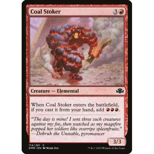 Dominaria Remastered - 114 - Coal Stoker - Common - R - Non-foil