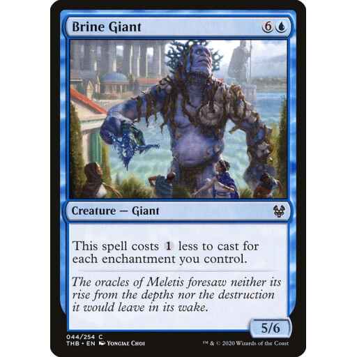 Theros Beyond Death - 44 - Brine Giant - Common - U - Non-foil