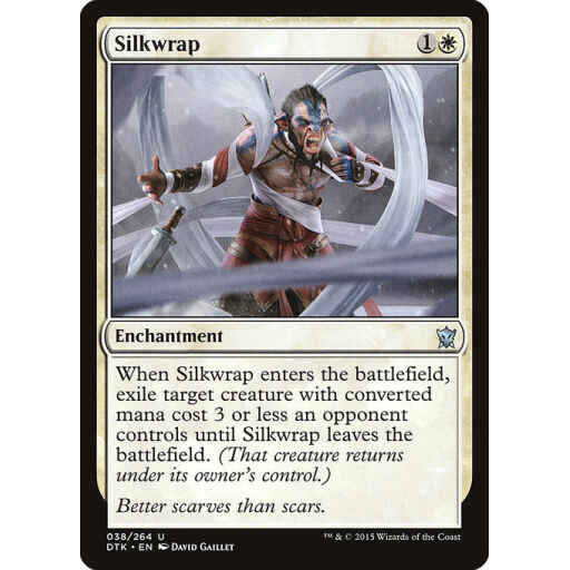Dragons of Tarkir - 38 - Silkwrap - Uncommon - W - Non-foil