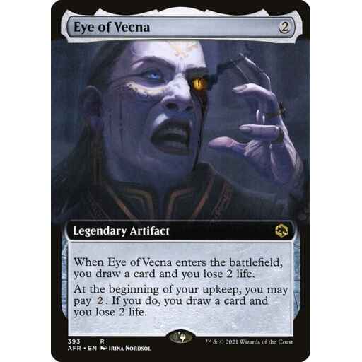 Adventures in the Forgotten Realms - 393 - Eye of Vecna - Rare - C - Non-foil