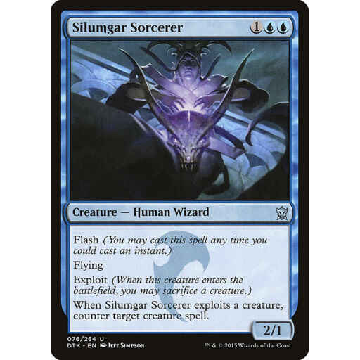 Dragons of Tarkir - 76 - Silumgar Sorcerer - Uncommon - U - Non-foil