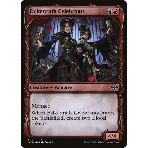Innistrad: Crimson Vow - 306 - Falkenrath Celebrants - Common - R - Non-foil
