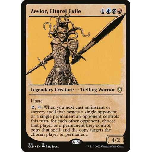 Commander Legends: Battle for Baldur's Gate - 441 - Zevlor, Elturel Exile - Rare - Multi - Non-foil