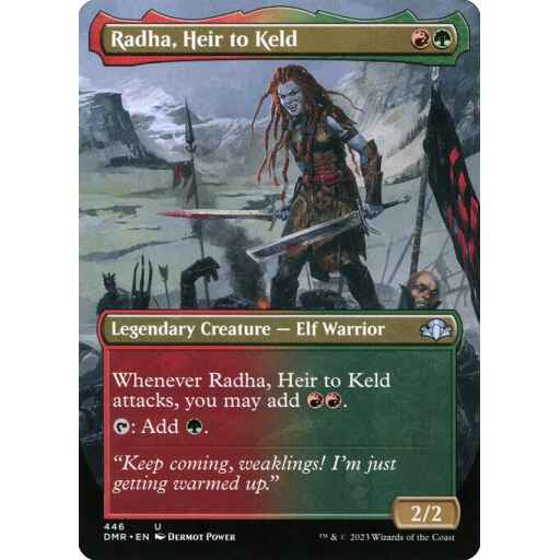Dominaria Remastered - 446 - Radha, Heir to Keld - Uncommon - RG - Non-foil