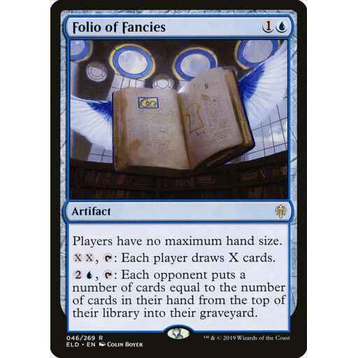 Throne of Eldraine - 46 - Folio of Fancies - Rare - U - Non-foil
