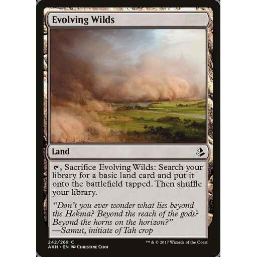 Amonkhet - 242 - Evolving Wilds - Common - C - Non-foil