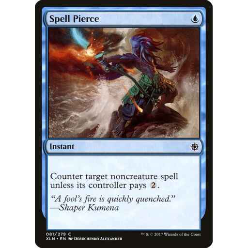 Ixalan - 81 - Spell Pierce - Common - U - Non-foil