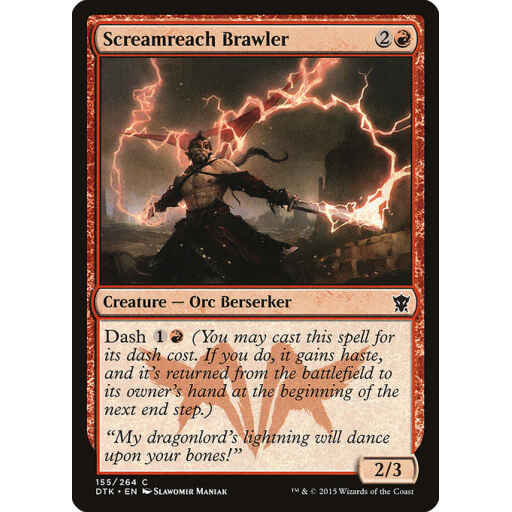 Dragons of Tarkir - 155 - Screamreach Brawler - Common - R - Non-foil