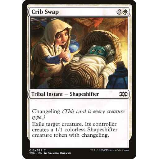 Double Masters - 12 - Crib Swap - Common - W - Non-foil