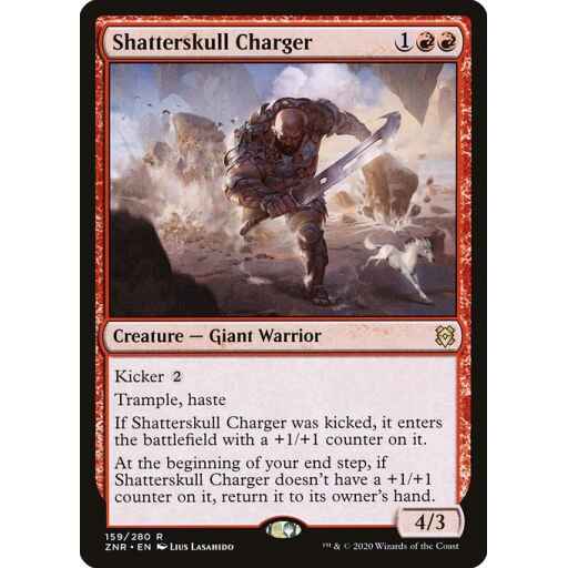 Zendikar Rising - 159 - Shatterskull Charger - Rare - R - Non-foil