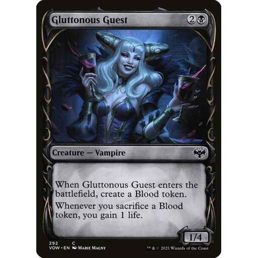 Innistrad: Crimson Vow - 292 - Gluttonous Guest - Common - B - Non-foil