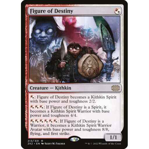 Double Masters 2022 - 213 - Figure of Destiny - Rare - WR - Non-foil