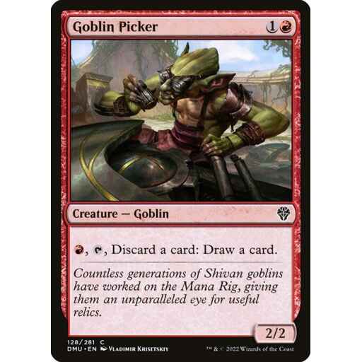 Dominaria United - 128 - Goblin Picker - Common - R - Non-foil