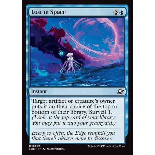 Edge of Eternities - 62 - Lost in Space - Common - U - Non-foil