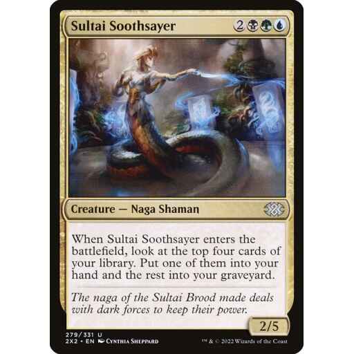 Double Masters 2022 - 279 - Sultai Soothsayer - Uncommon - Multi - Non-foil
