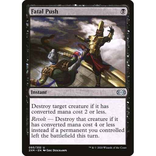 Double Masters - 93 - Fatal Push - Uncommon - B - Non-foil