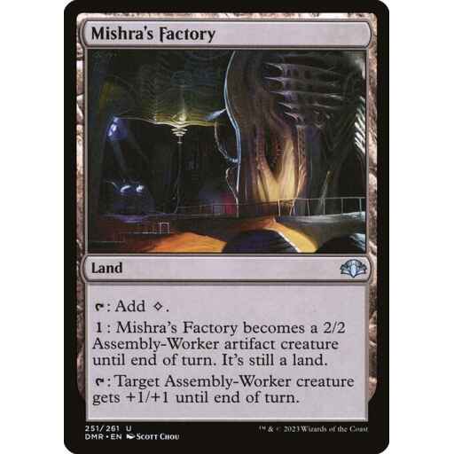 Dominaria Remastered - 251 - Mishra's Factory - Uncommon - C - Non-foil