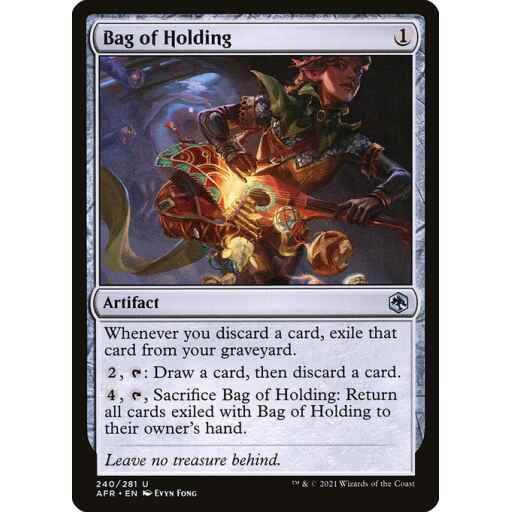Adventures in the Forgotten Realms - 240 - Bag of Holding - Uncommon - C - Non-foil