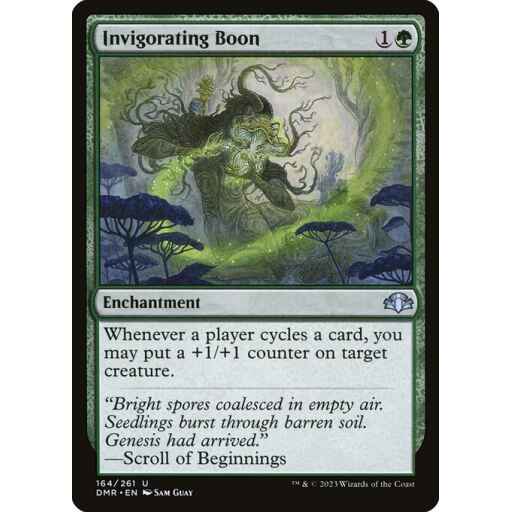 Dominaria Remastered - 164 - Invigorating Boon - Uncommon - G - Non-foil