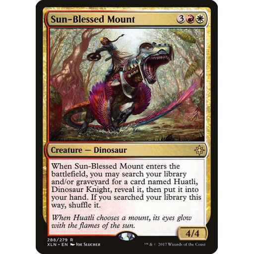 Ixalan - 288 - Sun-Blessed Mount - Rare - WR - Non-foil