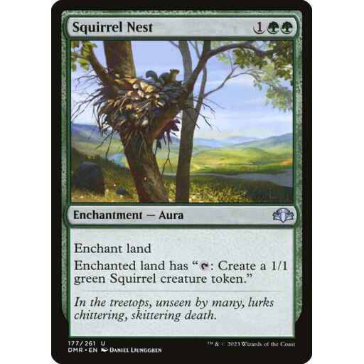 Dominaria Remastered - 177 - Squirrel Nest - Uncommon - G - Non-foil