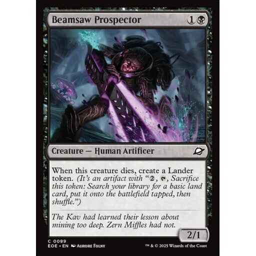 Edge of Eternities - 89 - Beamsaw Prospector - Common - B - Non-foil