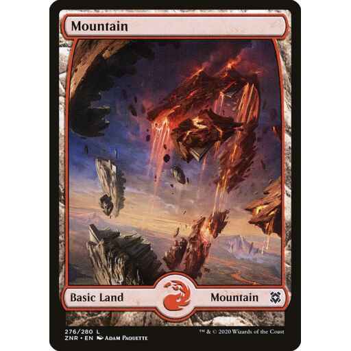Zendikar Rising - 276 - Mountain - Common - C - Non-foil