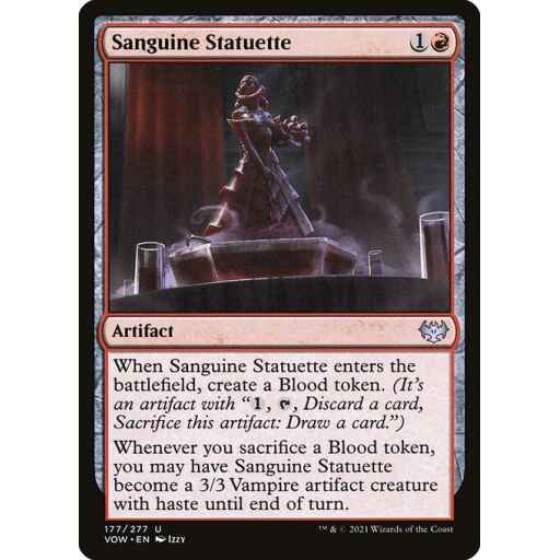 Innistrad: Crimson Vow - 177 - Sanguine Statuette - Uncommon - R - Non-foil