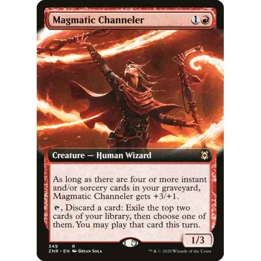 Zendikar Rising - 349 - Magmatic Channeler - Rare - R - Non-foil
