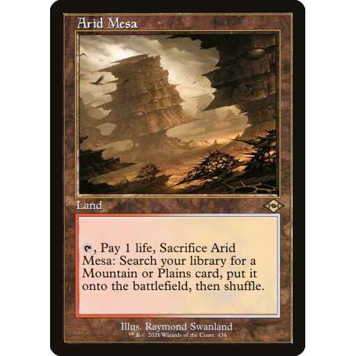 Modern Horizons 2 - 436 - Arid Mesa - Rare - C - Non-foil