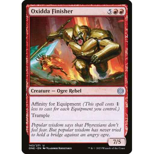 Phyrexia: All Will Be One - 143 - Oxidda Finisher - Uncommon - R - Non-foil
