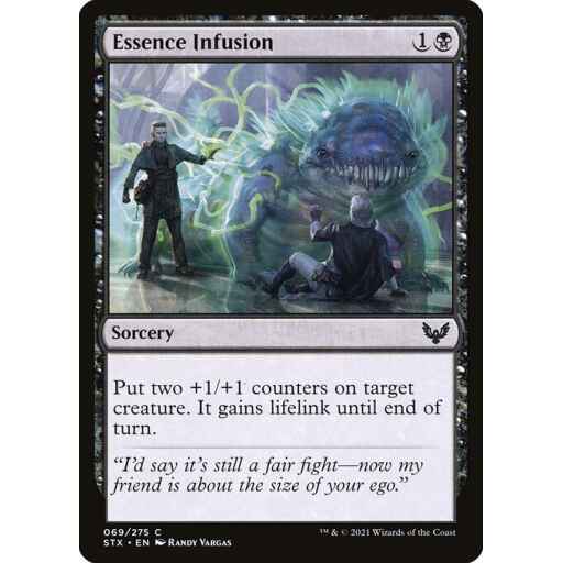 Strixhaven: School of Mages - 69 - Essence Infusion - Common - B - Non-foil