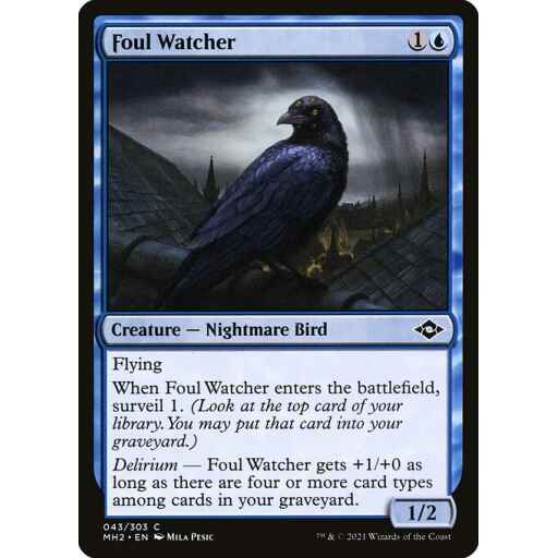 Modern Horizons 2 - 43 - Foul Watcher - Common - U - Non-foil
